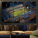 University of North Texas Mean Green Football Artwork, by MyGreatCanvas | Canvas Wall Art Prints | Photo Prints & Wall Decor