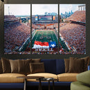 University of Texas Longhorns Football Team Canvas Print -