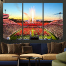 North Carolina State University Canvas Print, North Carolina