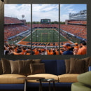 University of Illinois Fighting Illini Football Team Print by MyGreatCanvas | Canvas Wall Art Prints | Photo Prints & Wall Decor