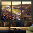 University of Kansas Jayhawks Football Team Print - Lawrence by MyGreatCanvas | Canvas Wall Art Prints | Photo Prints & Wall Decor