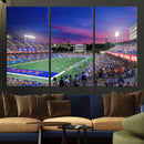 University of Kansas Jayhawks Football Team Print Canvas- by MyGreatCanvas | Canvas Wall Art Prints | Photo Prints & Wall Decor