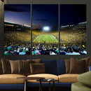 University of Michigan Wolverines Football Team Print - Ann by MyGreatCanvas | Canvas Wall Art Prints | Photo Prints & Wall Decor