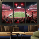 University of Nebraska Cornhuskers Football Team Print -