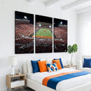 Boone Pickens Stadium Wall Art Oklahoma State Cowboys Print