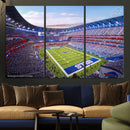 Buffalo Bills Football Team Print Canvas - Buffalo Highmark by MyGreatCanvas | Canvas Wall Art Prints | Photo Prints & Wall Decor