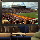 Central Michigan University Chippewas Football Team Print - by MyGreatCanvas | Canvas Wall Art Prints | Photo Prints & Wall Decor