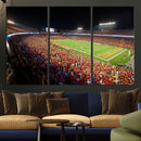 Iowa State University Cyclones Canvas Print, Football Team