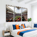Miami Hurricanes Football Team Wall Art Print - Miami Hard