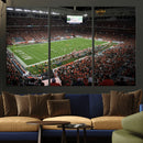 Miami Hurricanes Football Team Print Canvas- Miami Hard Rock