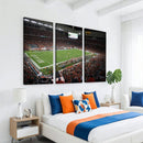 Miami Hurricanes Football Team Print Canvas- Miami Hard Rock