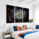 Michigan State Spartans Football Team Print - East Lansing