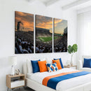 Michigan State Spartans Football Team Print - East Lansing