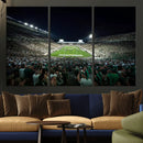 Framed Michigan State Spartans Football Team Print - East