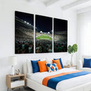 Framed Michigan State Spartans Football Team Print - East