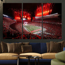 Ohio State University Buckeyes Football Team Print - by MyGreatCanvas | Canvas Wall Art Prints | Photo Prints & Wall Decor