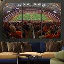 Syracuse University Orange Football Canvas Print, Football