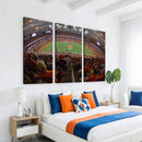 Syracuse University Orange Football Canvas Print, Football