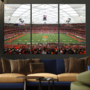 Syracuse University Orange Football Team Print - Syracuse by MyGreatCanvas | Canvas Wall Art Prints | Photo Prints & Wall Decor