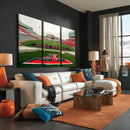 Texas Tech Red Raiders Football Team Print - Lubbock Jones