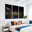 Framed Texas Tech Red Raiders Stadium Canvas, Texas Tech Red