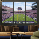 TCU Horned Frogs Football Team Print - Fort Worth Amon G.