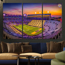 The Louisiana State University Tigers Football Team Print - by MyGreatCanvas | Canvas Wall Art Prints | Photo Prints & Wall Decor