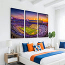 The Louisiana State University Tigers Football Team Print -