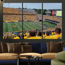 Puskar Stadium Canvas Print Wall Art - Morgantown Print -