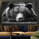 Resting Grizzly 399 Bear Canvas Print | Ready to Hang Wall