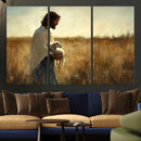 Jesus the Good Shepherd Wall Art Canvas Print - by MyGreatCanvas | Canvas Wall Art Prints | Photo Prints & Wall Decor