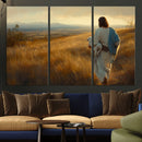 Jesus the Good Shepherd Wall Art Canvas Print -