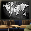 World Map Wall Art Canvas Print – Framed Wall Art for by MyGreatCanvas | Canvas Wall Art Prints | Photo Prints & Wall Decor