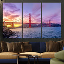 Golden Gate Bridge Wall Art Canvas Print – Framed San by MyGreatCanvas | Canvas Wall Art Prints | Photo Prints & Wall Decor