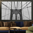 Large Brooklyn Bridge Wall Art Canvas Print