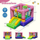 Inflatable Bounce House with Jumping Area for Indoor Outdoor Party by LJGDeals