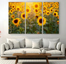 Sunflower Sunshine Wall Art Canvas Print by MyGreatCanvas | Canvas Wall Art Prints | Photo Prints & Wall Decor