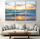 Coastal Wall Art - Vintage World Map Canvas Print with
