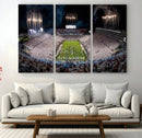 Penn Stadium Football Wall Art Canvas Print, Pennsylvania