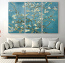 Vincent Van Gogh's Almond Blossom Abstract Wall Art Canvas,