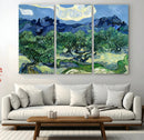 Olive Trees Van Gogh Wall Art Canvas Print
