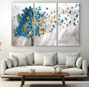 Tree Butterfly Abstract Tree and Butterfly Wall Art Canvas