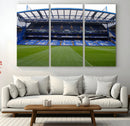 Chelsea FC Soccer Team Print - Stamford Bridge Stadium Wall