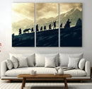 Fellowship Journey Wall Art – Fantasy Adventure Canvas Print by MyGreatCanvas | Canvas Wall Art Prints | Photo Prints & Wall Decor