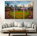 Busch Stadium Wall Art Print | St. Louis Cardinals Baseball by MyGreatCanvas | Canvas Wall Art Prints | Photo Prints & Wall Decor