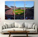 Cincinnati Reds Baseball Canvas Print - American Ball