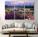 Wildflower Canvas Print – Blooming Floral Meadows with