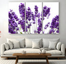 Lavender Flower Wall Art Canvas Print by MyGreatCanvas | Canvas Wall Art Prints | Photo Prints & Wall Decor