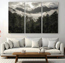 Moody Forest Wall Art – Framed Mountain Fog Canvas Artwork, by MyGreatCanvas | Canvas Wall Art Prints | Photo Prints & Wall Decor