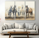 Wild Horses Wall Art Canvas Print, Framed Running Horses Art by MyGreatCanvas | Canvas Wall Art Prints | Photo Prints & Wall Decor